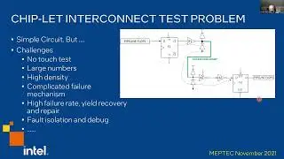 Data and Test - Sreejit Chakaravarty: Chip-lets Interconnect Test Challenges