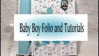 **SOLD** 👶Baby Boy Photo Folio with Tutorials👶