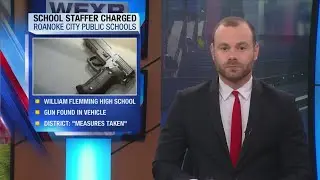 William Fleming staff member arrested after firearm found in vehicle on campus