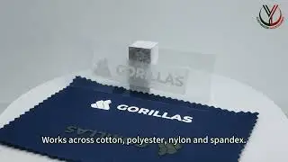 Watch: Voltage Custom Moulded TPU Logo Heat Transfer Labels For Clothing Showcase