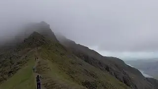 Ady's  Snowdon adventure - day 2 - Crib Goch horseshoe route.