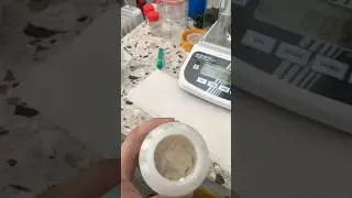 Making concrete with just Nanosilica and Calciumhydroxide  🗿 #shorts