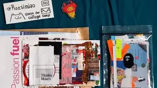 Swap, Collage Stash Pack, Mail Art