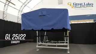 Great Lakes Lift: Canopy and Canvas for Boat Lifts