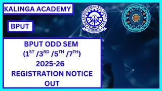BPUT ODD SEM REGISTRATION NOTICE #bput #odisha #odia 