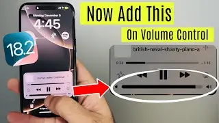 How to Enable Volume Control on iPhone Lock Screen (ANY iPhone)