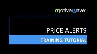 Price Alerts in the MotiveWave Trading Platform