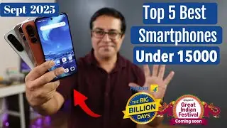 Top 5 Best Phones Under 15000 in September 2025 I Flipkart Billion Day & Amazon Sale 2025