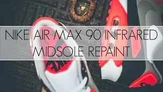 2012 Nike Air Max 90 Infrared Midsole Repaint