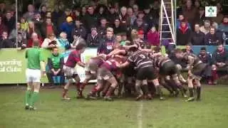 Irish Rugby TV: Terenure College v Clontarf Semi-Final Highlights