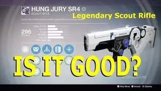 Destiny: Hung Jury SR4 - Legendary Scout Rifle (Is It Good?)#70 - PVP Gameplay & Review