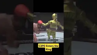 C3P0 Enters The Ring Meme/Vine #memevine #lol #starwars #trynottolaugh #ufc #boxing #rockey #repost