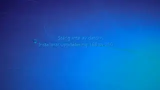 uppdaterar