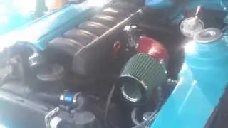 Ford capri with bmw m50 2.5 engine conversion