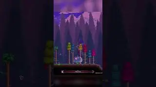Первая попытка убить королеву слизней...  #adventure #terraria #explore #firsttime #shorts