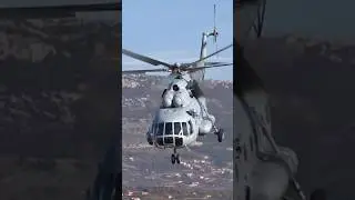 EPIC Mil Mi-8 TAKEOFF! #milmi8 #helicopter #aviation