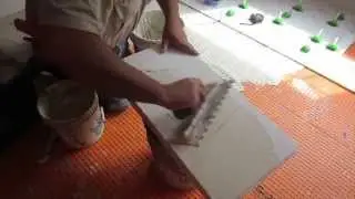 how to use the Back Butter Buddy for tile