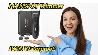 Best trimmer for men | MANSPOT 100% waterproof Groin & Body Hair Trimmer | Worth buying? 