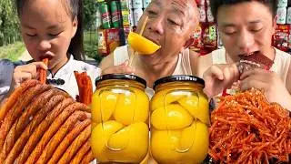 Video đồ ăn vặt Trung Quốc trên Tik Tok丨Những món ăn vặt mà hồi nhỏ mẹ không cho ănEP441