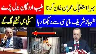 Tayyip Erdoğan Historic Speech In Parliament About Imran Khan, shahbaz sharif shocked