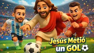 Jesús Metió un GOL ⚽ | Canción Cristiana para Niños 2026 | Música Infantil Divertida