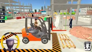 Loading on Real City Construction Gameplay | Heavy Machines Simulator #game 