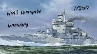 HMS Warspite 1/350 Academy - Unboxing