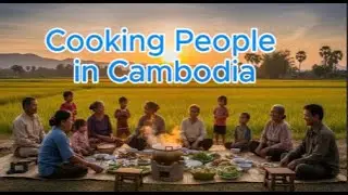 Cooking people in Cambodia