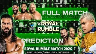 WWE Royal Rumble 2026 &mdash; прогнозирование карт матчей HD