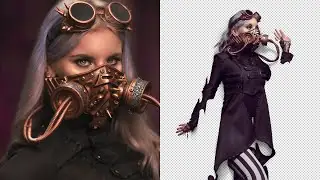 BTS Steampunk photoshoot + how-to effects edit