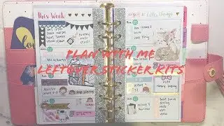 Plan with Me | Week 50 | LOVEDOKI BOOK ft.Leftover Sticker Kits {手帳分享}