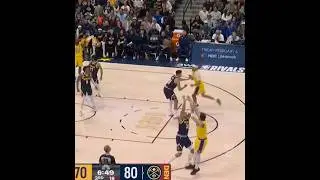 Luka ERUPTS for a CRAZY 38 pts/13 Reb/10 AST TRIPLE DOUBLE Lakers vs Nuggets #shorts #nba #lakers