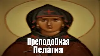 Житие Преподобной матери нашей Пелагии .
