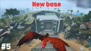 DAY 5  'NEW BASE' in ARK  primal fear hard to survive #primal fear #ark
