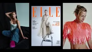 Le shooting de Julie du Page pour ELLE Qu&eacute;bec