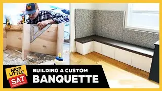 Making a built-in banquette / booth