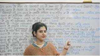 Questions on IPL 2019 for SSC & RAILWAY