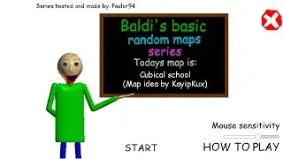 Baldi's Basics BBRMS Cubical school.