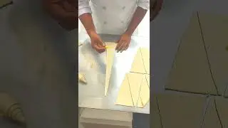 how to roll corrisant 🥐🥖🍰#howtomakechocolateathome #cheflife #bekari #remix