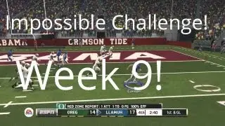 The Impossible Challenge Week 9 - NCAA Football 14 Ultimate Team - Limiting CAM NEWTON