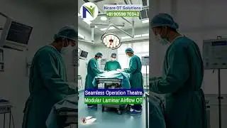 Revolutionary Jointless OTs for Safer Surgeries | Ncare OT Solutions, #Modular #Laminar Airflow #OT