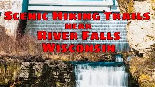 HIKING NEAR RIVER FALLS, WISCONSIN