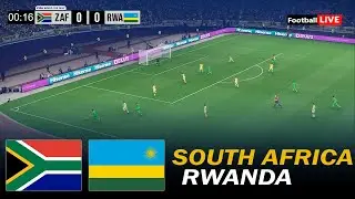 SOUTH AFRICA vs RWANDA - CAF FIFA WORLD CUP 2026 QUALIFIERS | Full Match Simulation PES