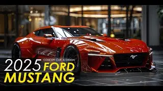 Ford Mustang 2025 Concept Car, AI Design