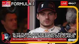 Max Verstappen: Si yo fuera jefe de equipo, pondr&iacute;a un n&uacute;mero uno y un n&uacute;mero dos claros