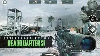 Call of sniper ww2:Final Battleground Android Gameplay !!!! Call of sniper ww2:Final war games.