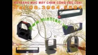 Ruy băng m&aacute;y chấm c&ocirc;ng Amano EX3500 cho văn ph&ograve;ng