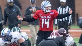 Sam Howell 2022 Senior Bowl Full Highlight Reel