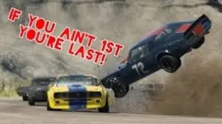 Wreckfest - Clutch manual only way- Cutlass Finishing 1st Rattlesnake Park
