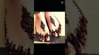 foot mehndi designs # mujy zindgi ma kamyab kar dy # please subscribe #mehndidesign #hennastyle